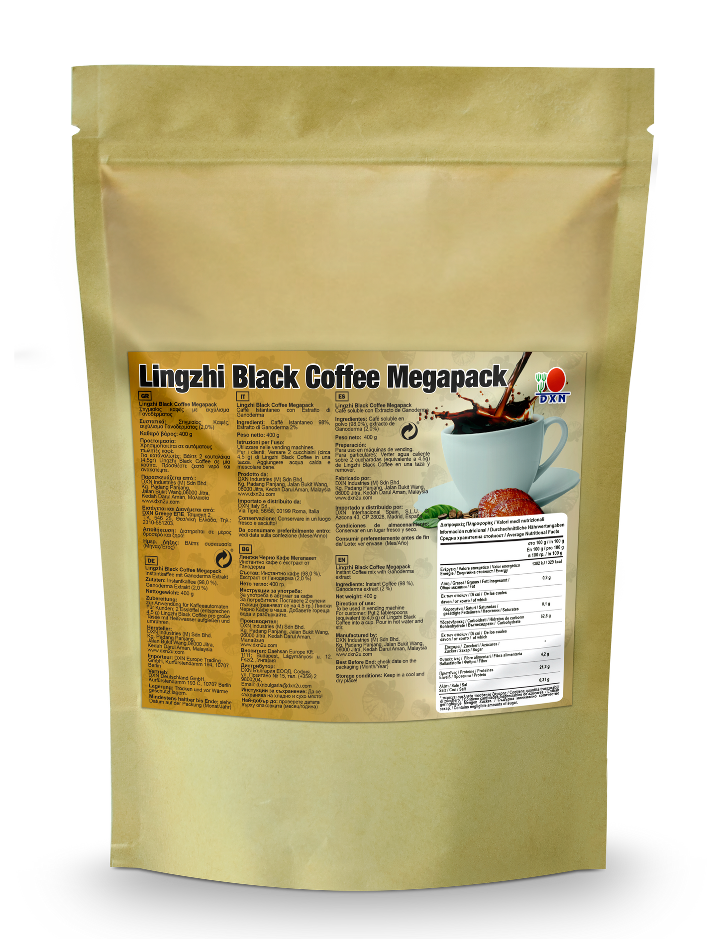 Lingzhi Black Coffee Megapack