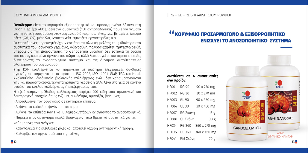 Ganoderma - Reishi Gano (RG)